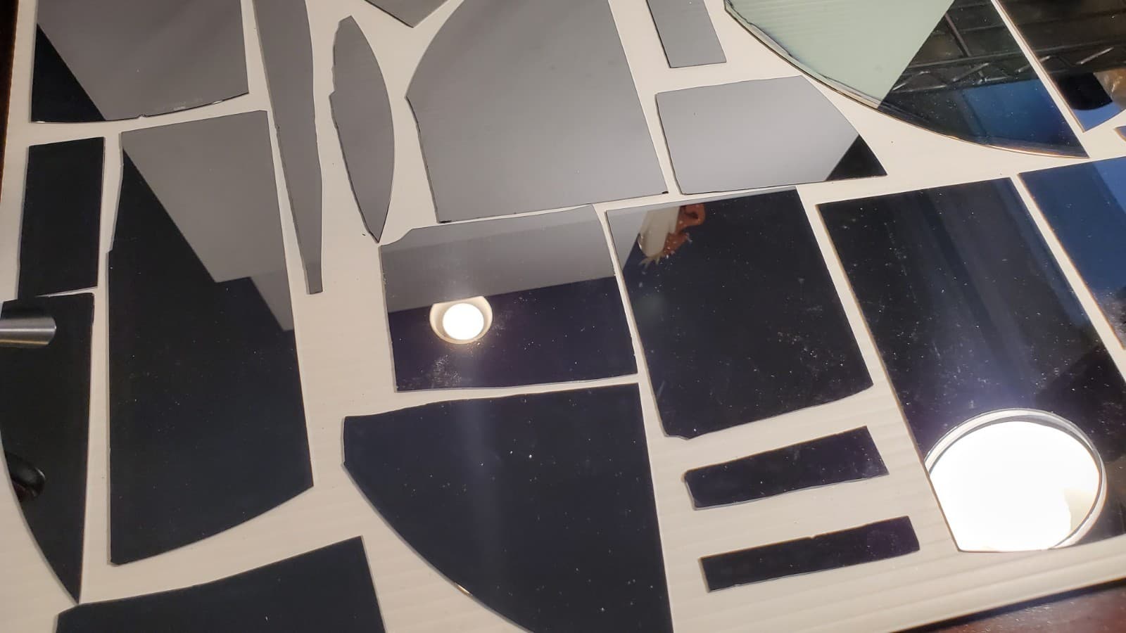 Si Mono Silicon Art Wafer Pieces Plain No Design Jewelry Decor Lot Projects  MKK 4