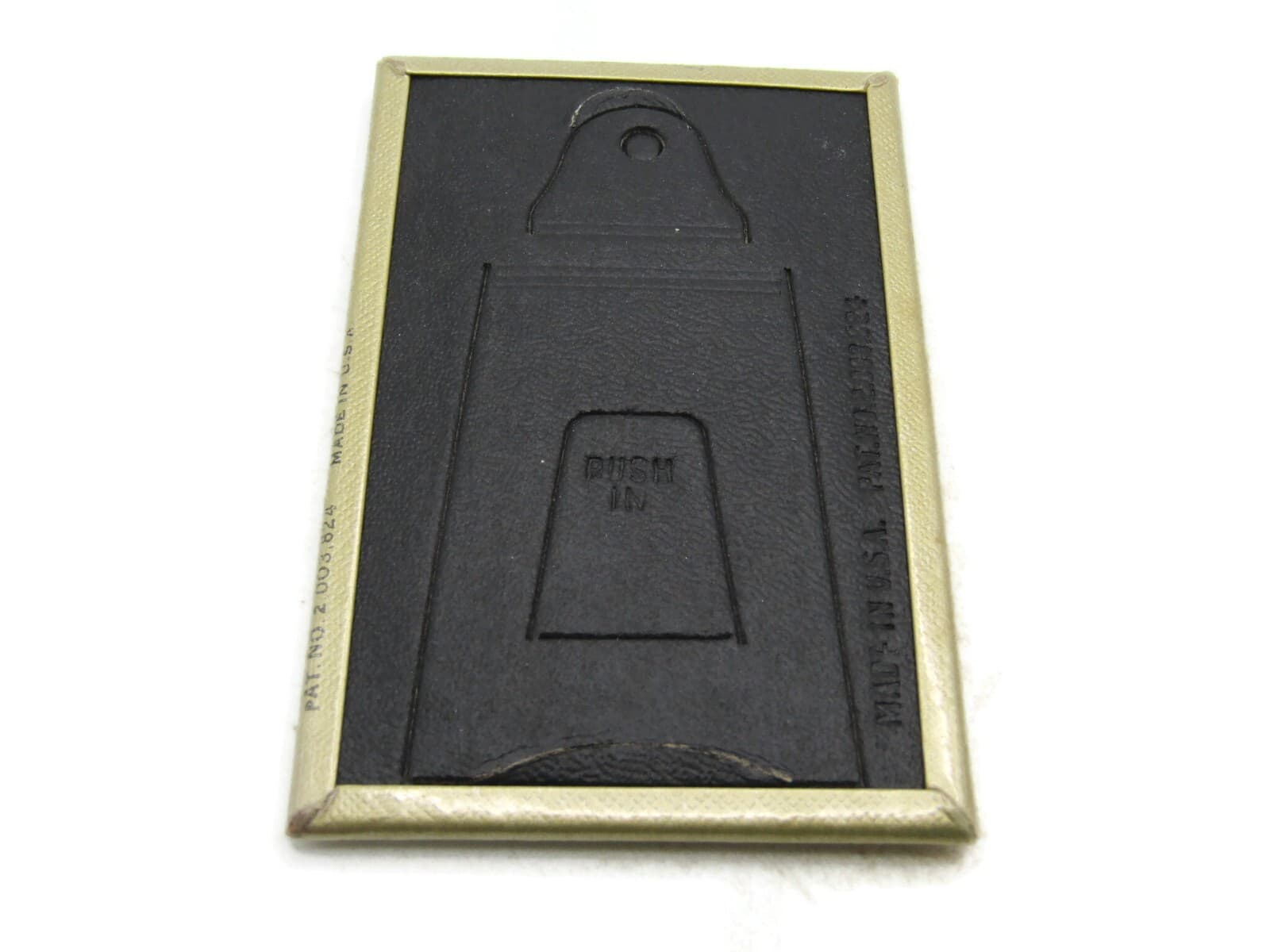 Kneeling Jesus Religious Portrait Stand Up Frame Gold Tone 3