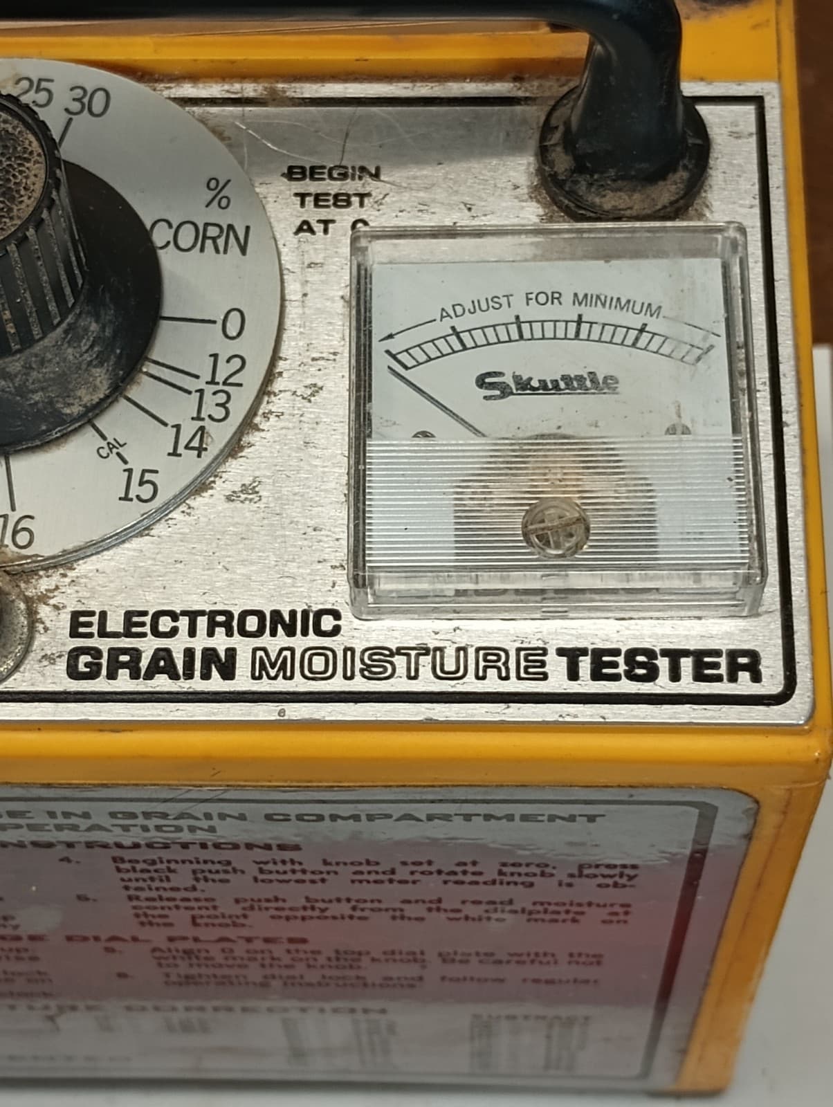 Skuttle Model MT2 Electronic Grain Moisture Tester 4