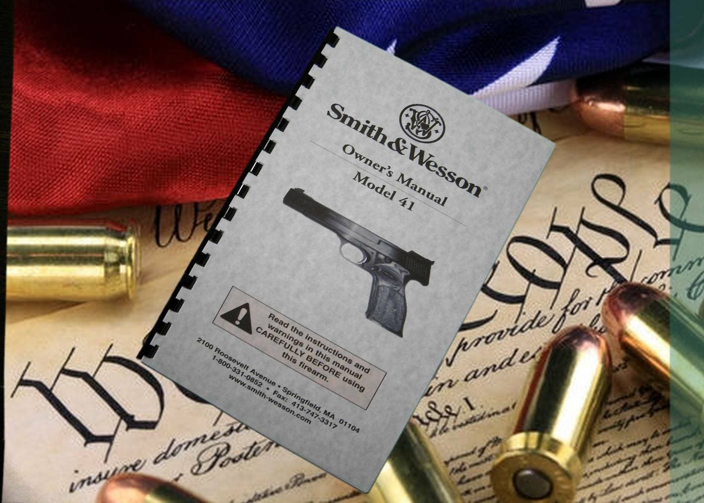 SMITH & WESSON Model 41 Owners Manual