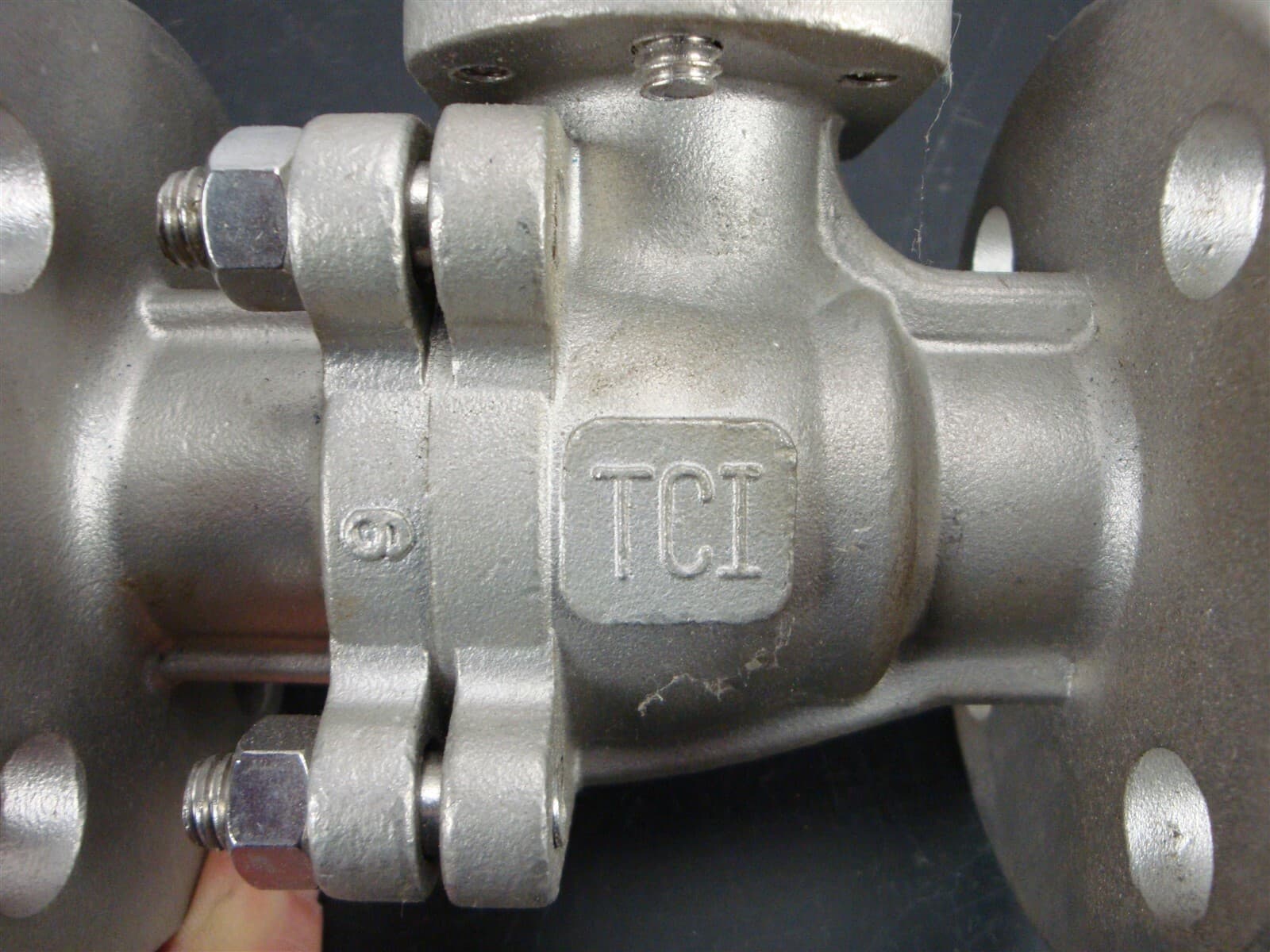 TCI SS316 PTFE SLEEVED PLUG VALVE 1" 150 MAX 275 PSI (NEW) CF8M 6