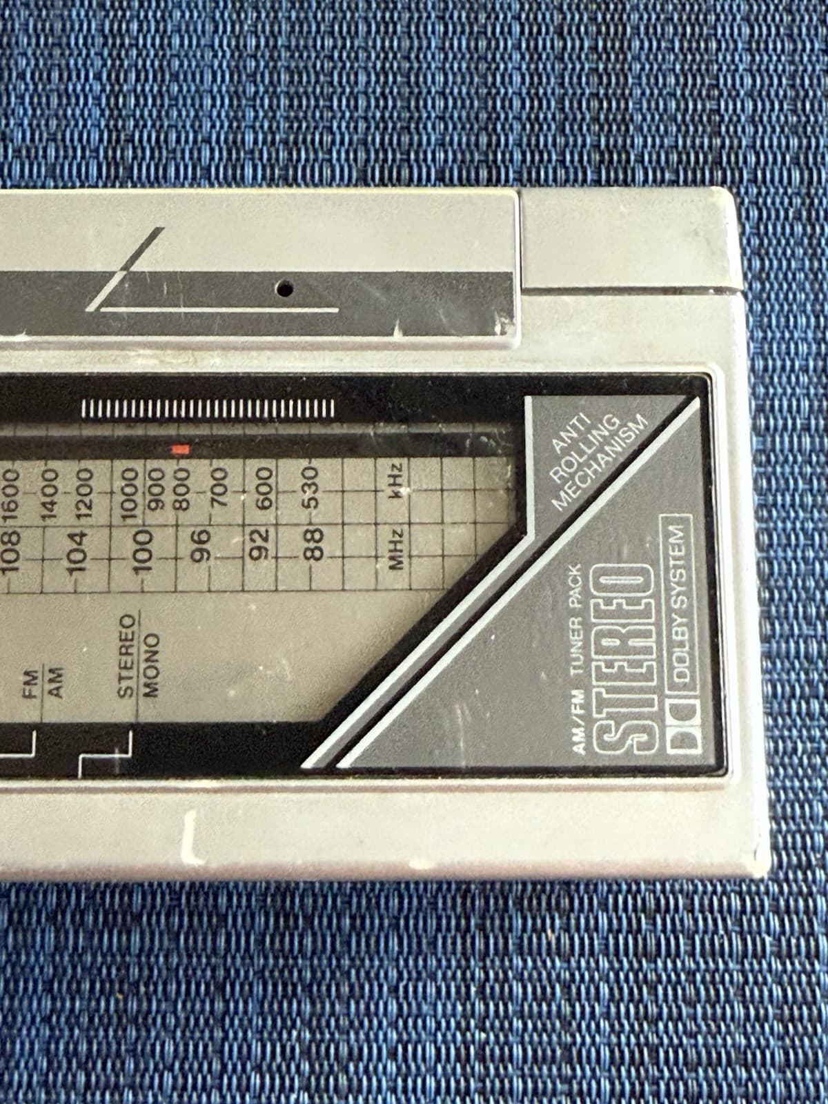 Sanyo Sportster M-G34DT Cassette Player w/ Tuner Pack Vintage Japan READ 3