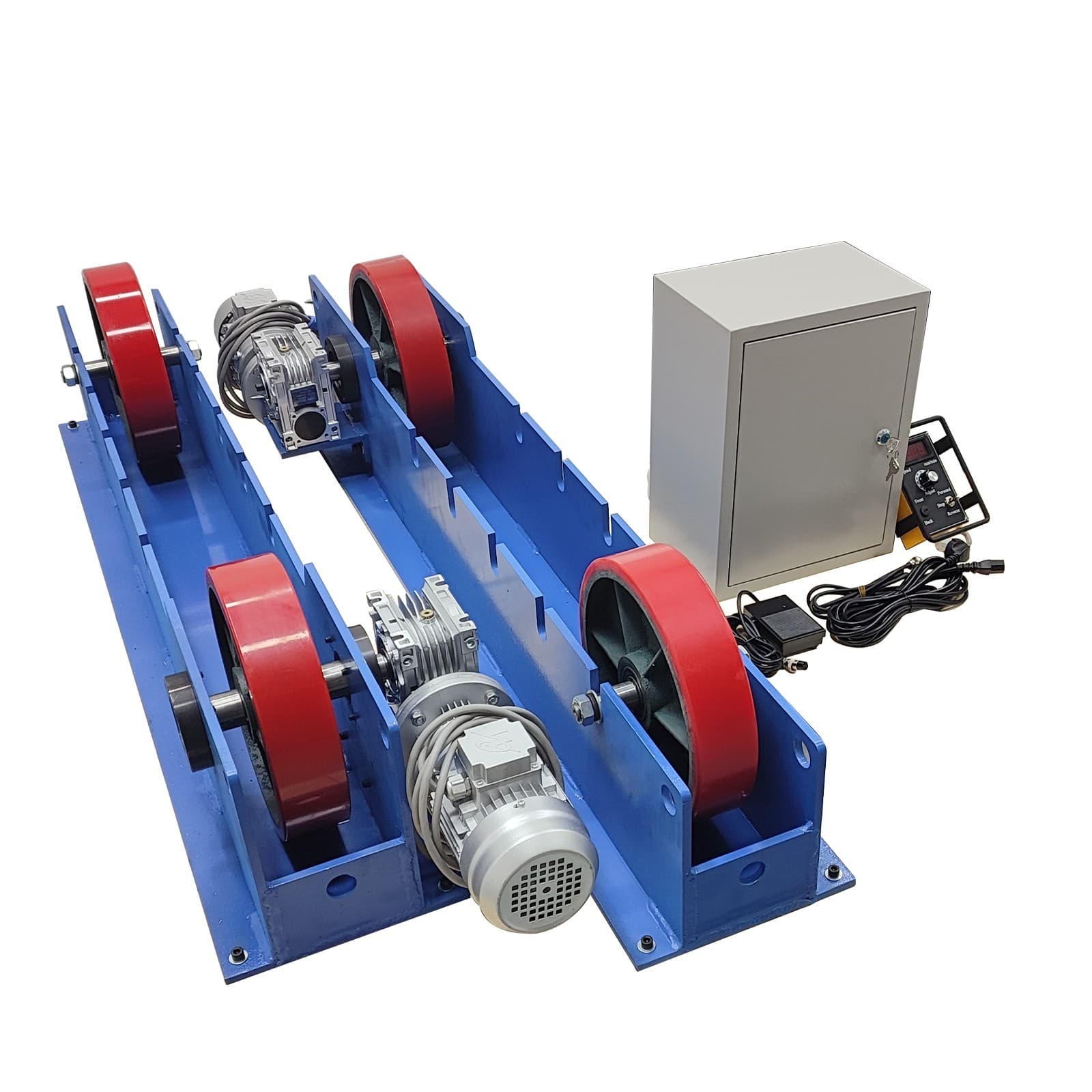 220V Electric Welding Tank Turning Rolls Positioner,6600LB Dual Motor Driven 6