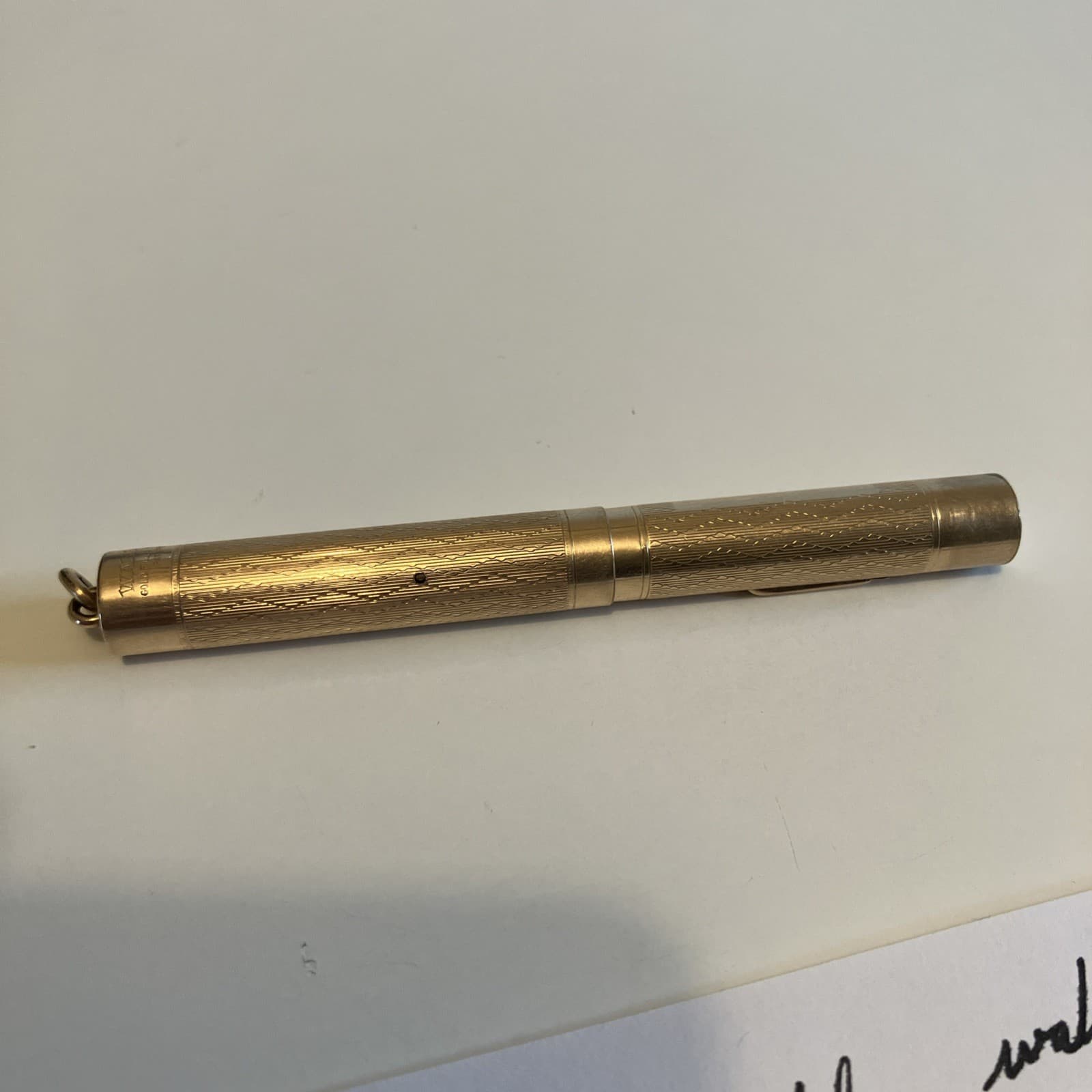 Vintage Wahl Eversharp Gold Filled Ring Top Fountain Pen 14k Nib 3.5"