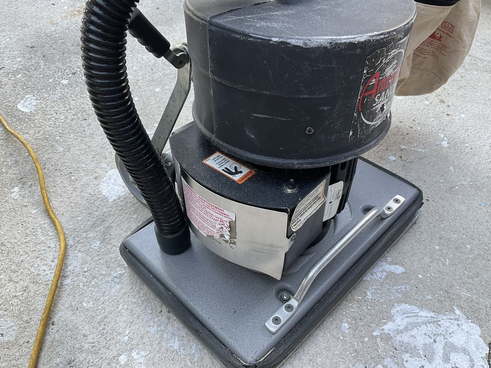 AMERICAN SANDER/CLARKE OBS-18DC Orbital Square Floor Sander, Buff, Pre Owned. 6