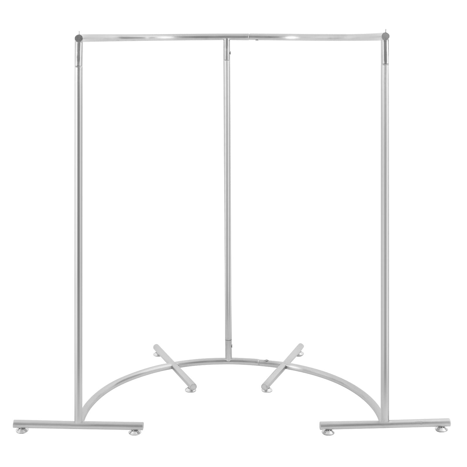 100 cm Half Round Garment Rack Metal Freestanding Wedding Dress Display Stand 4
