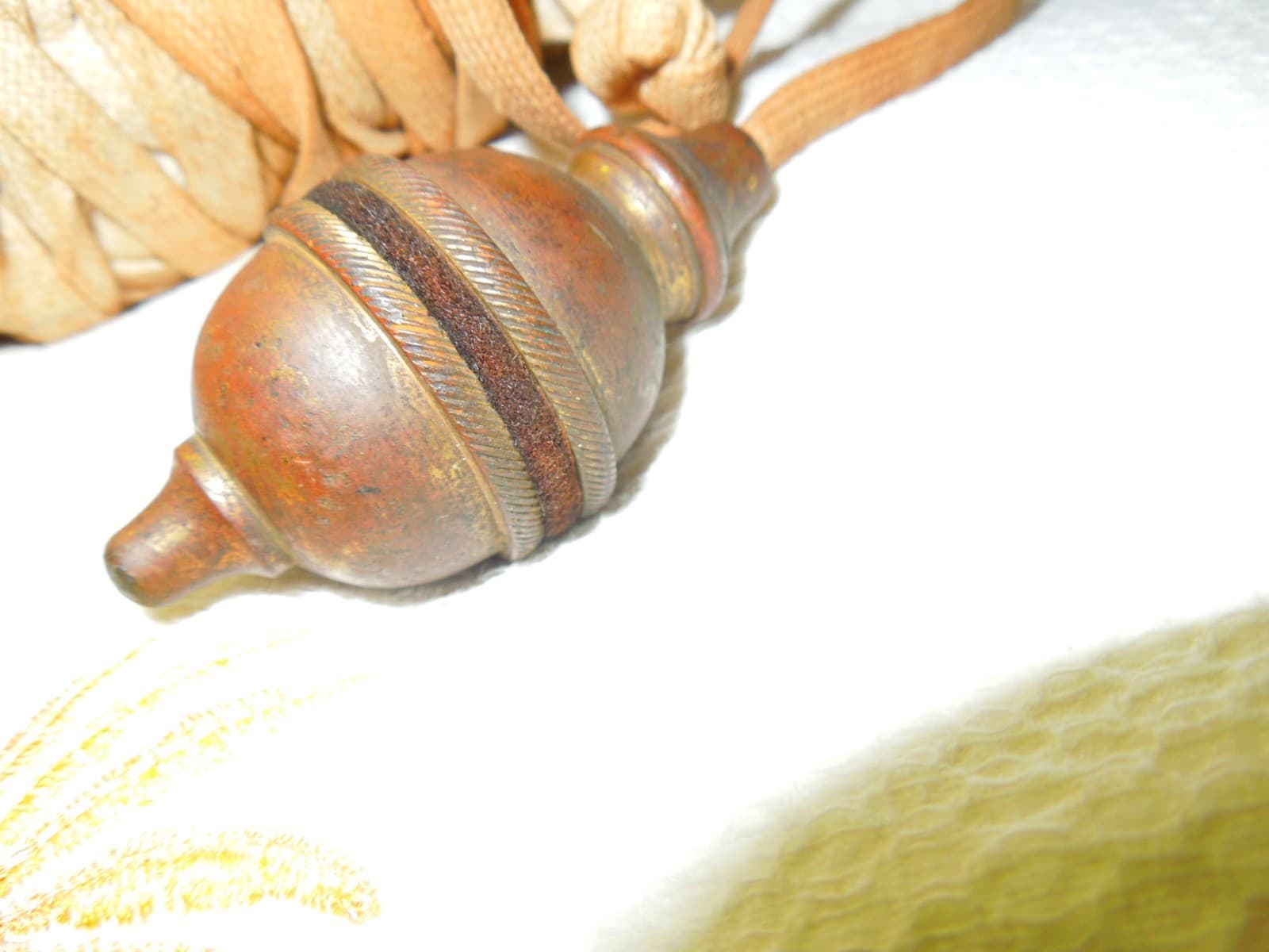 Antique Brass Plumb Bob 2