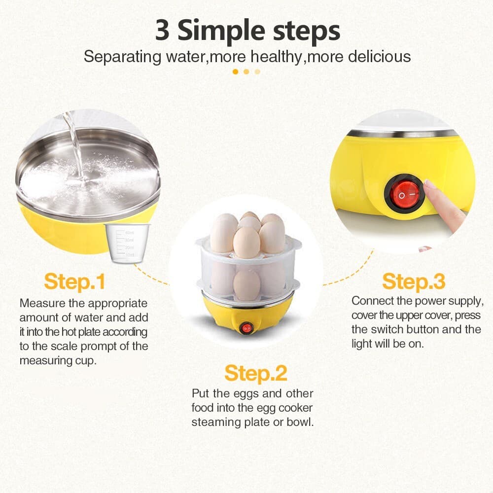 Egg Cooker, Electric Hard Boiled Egg Maker,(7&14 EGGS) FREE SHIPPING 4