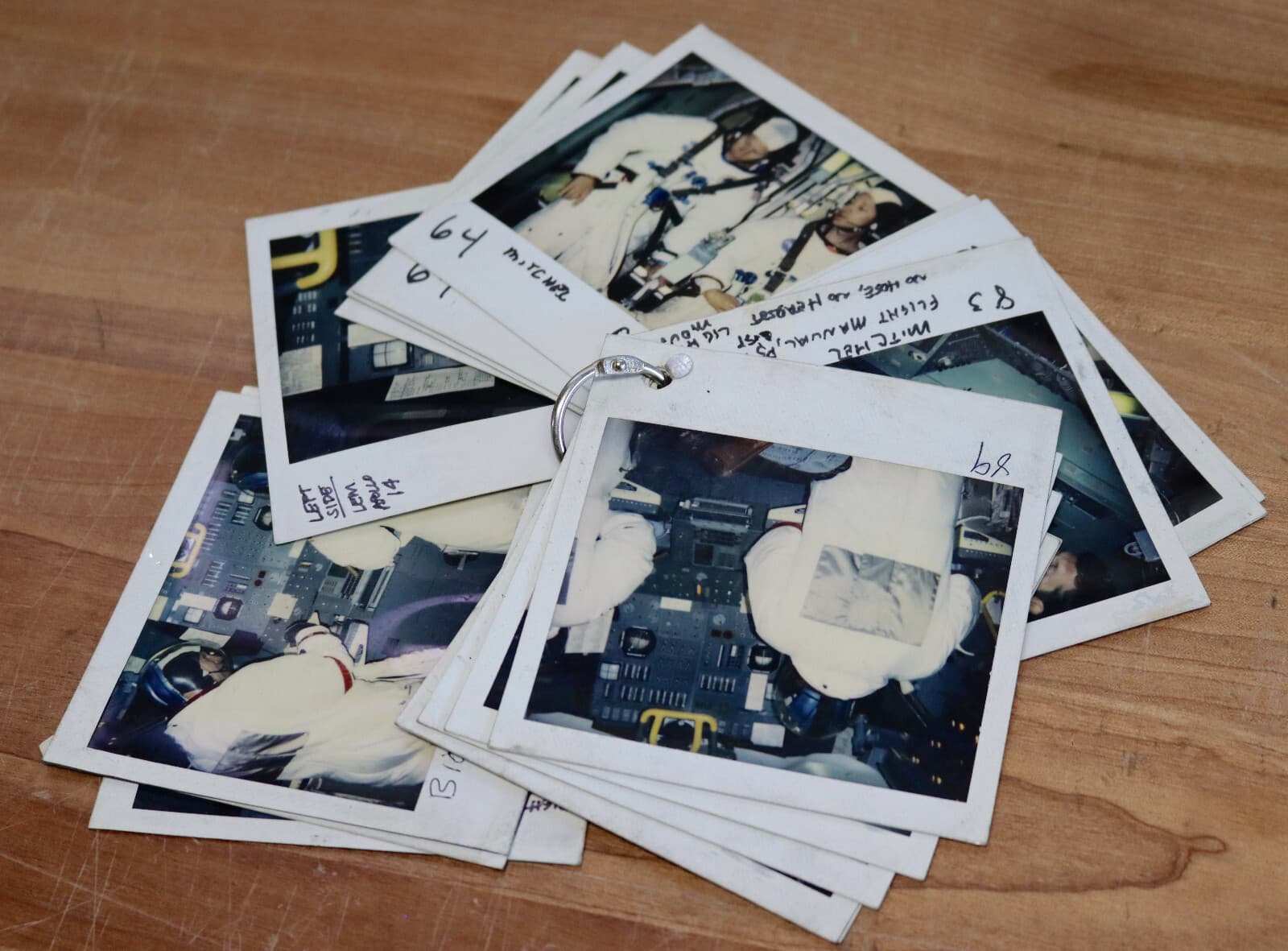 From The Earth To the Moon Apollo 14 Original Set Polaroid Photographs Photos
