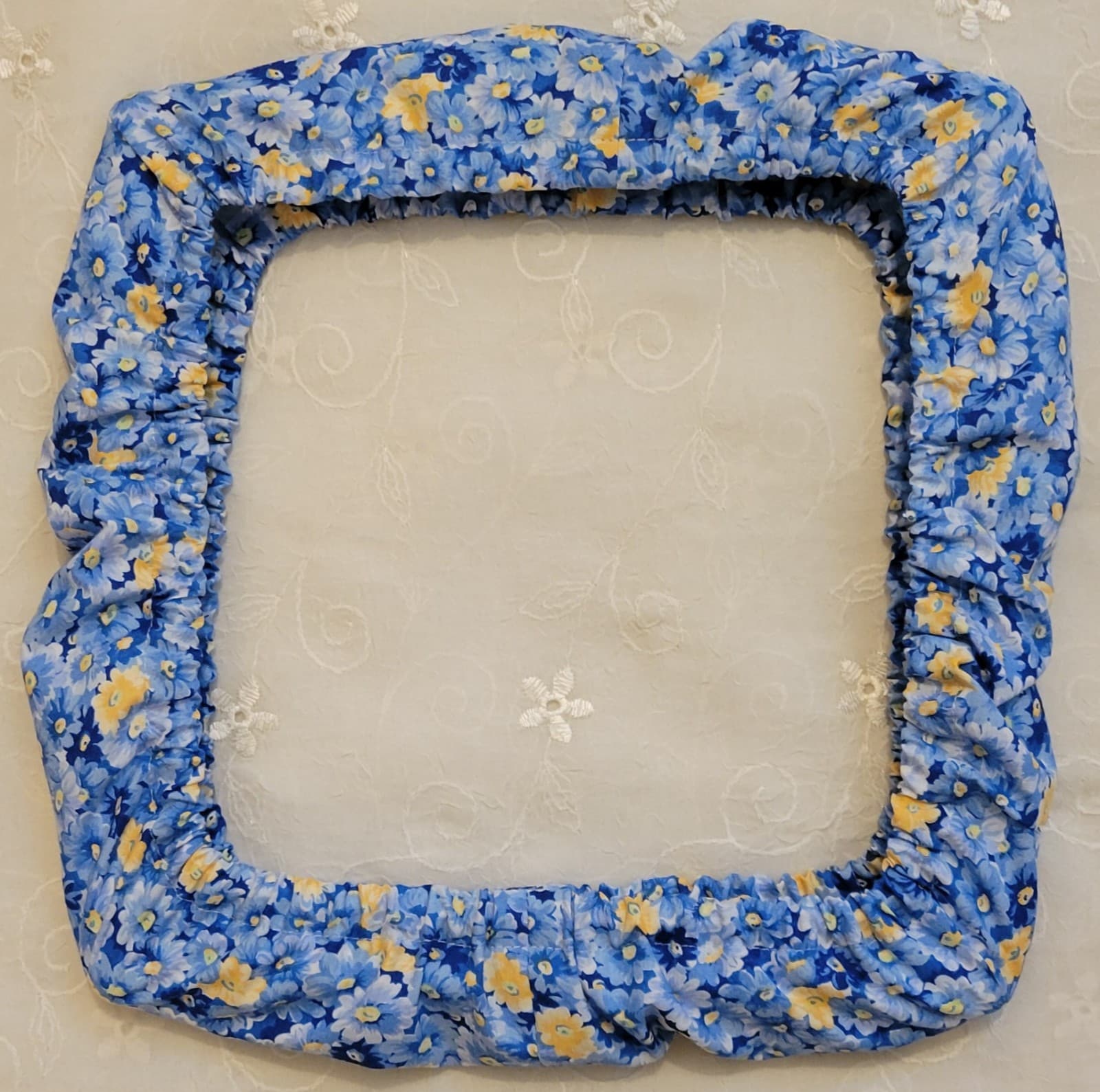 Blue Daisy  11x11 Grime Guard Cover For Q Snap Frame