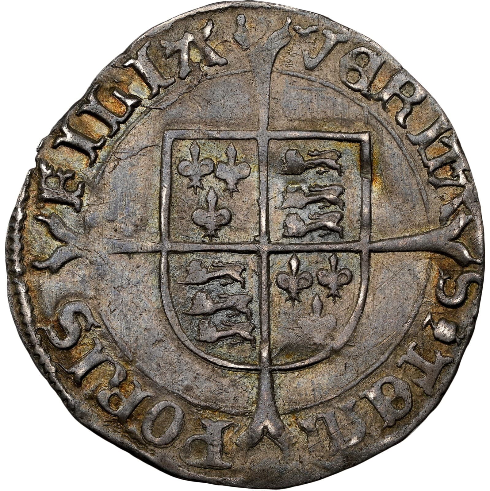 Great Britain - 1553-4 Mary I Groat - NGC XF Details - AMAZING STRIKE & PORTRAIT 2