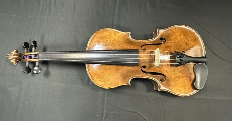 Antique German Antonio Stradivarius 4/4 Violin Copy -Fully Restored- Late 1800s 5