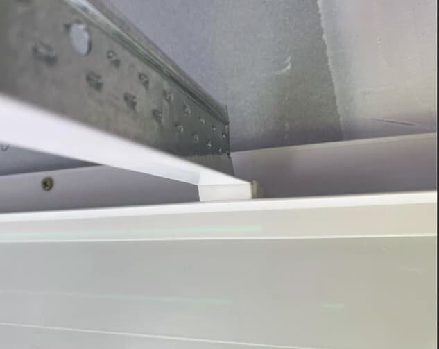 Teg Spacers x100 Clip-on Grid Ceiling Tabs Tegulated Blocks Teg Packer Tabs