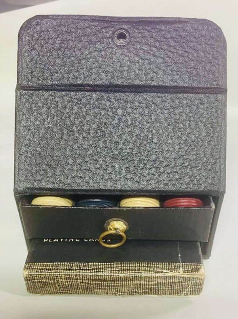 Vintage Arden Travel Poker Set 2