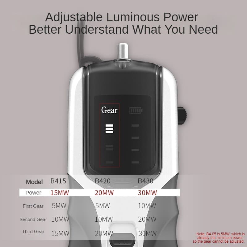 15KM Fiber Optic Pen Optical Red Light Laser Sticker Network Cable Tester VFL 5