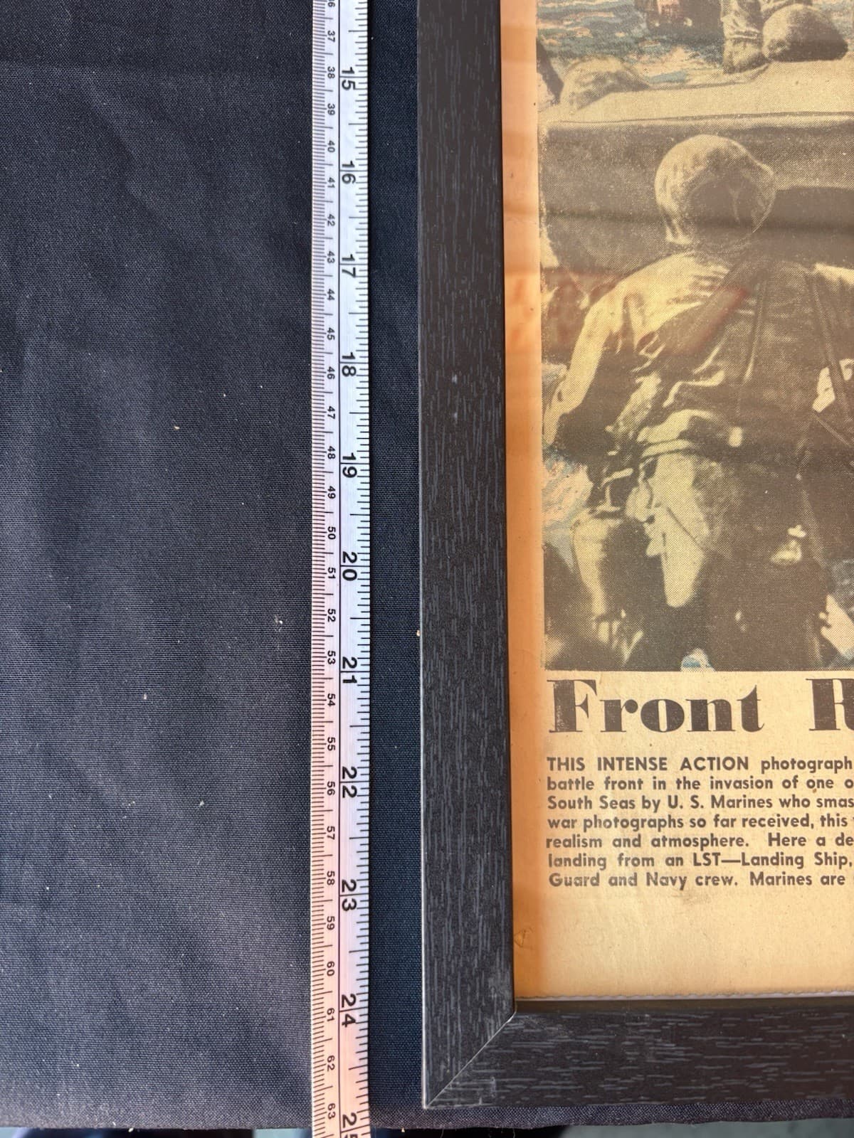 WW2 USMC Newspaper Pacific Landing Pictorial Review 1944 3