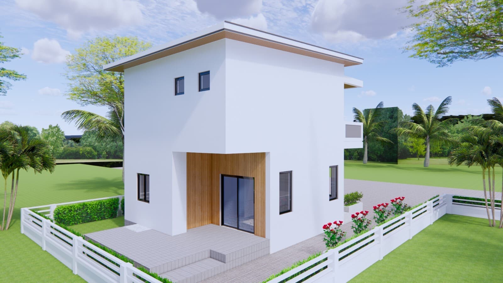 20x30 Feet Small House Plan 6x9 Meter 2 Beds 2 Baths PDF Plan (A4 Hard Copy) 6