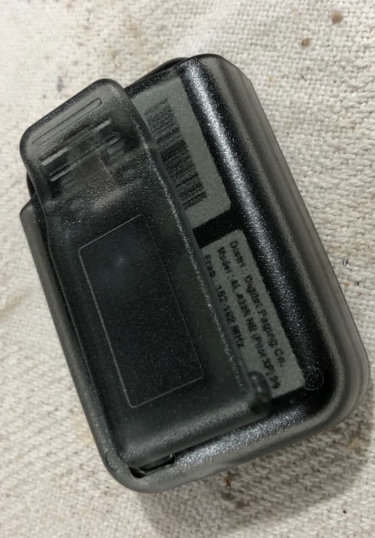 Apollo AL-A28R NB (Pilot XP) P8 VHF Alphanumeric display pager, USED 2