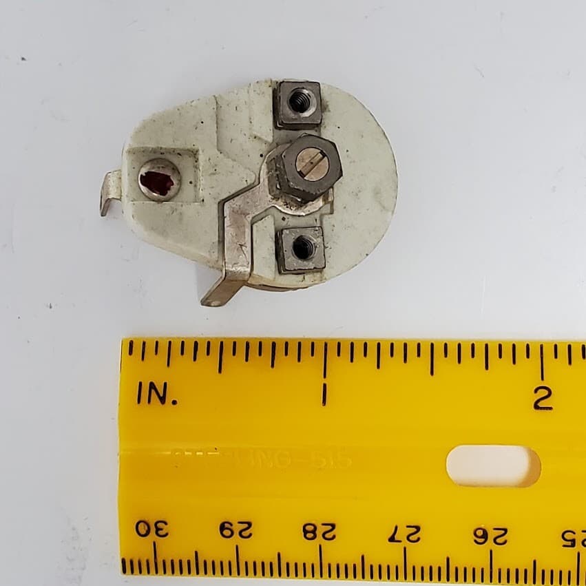 Vintage RF Trim Capacitor - 20-125pF, Panel Mount, Srew Drivewr w/Lock nut. NEW 3