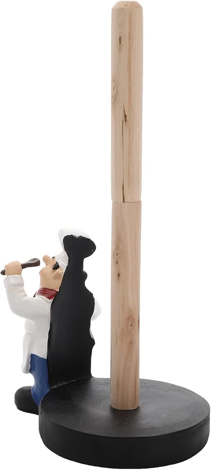 Suwimut Chef Style Paper Towel Holder, Resin Crafts Display Chef Figurines Creat 4