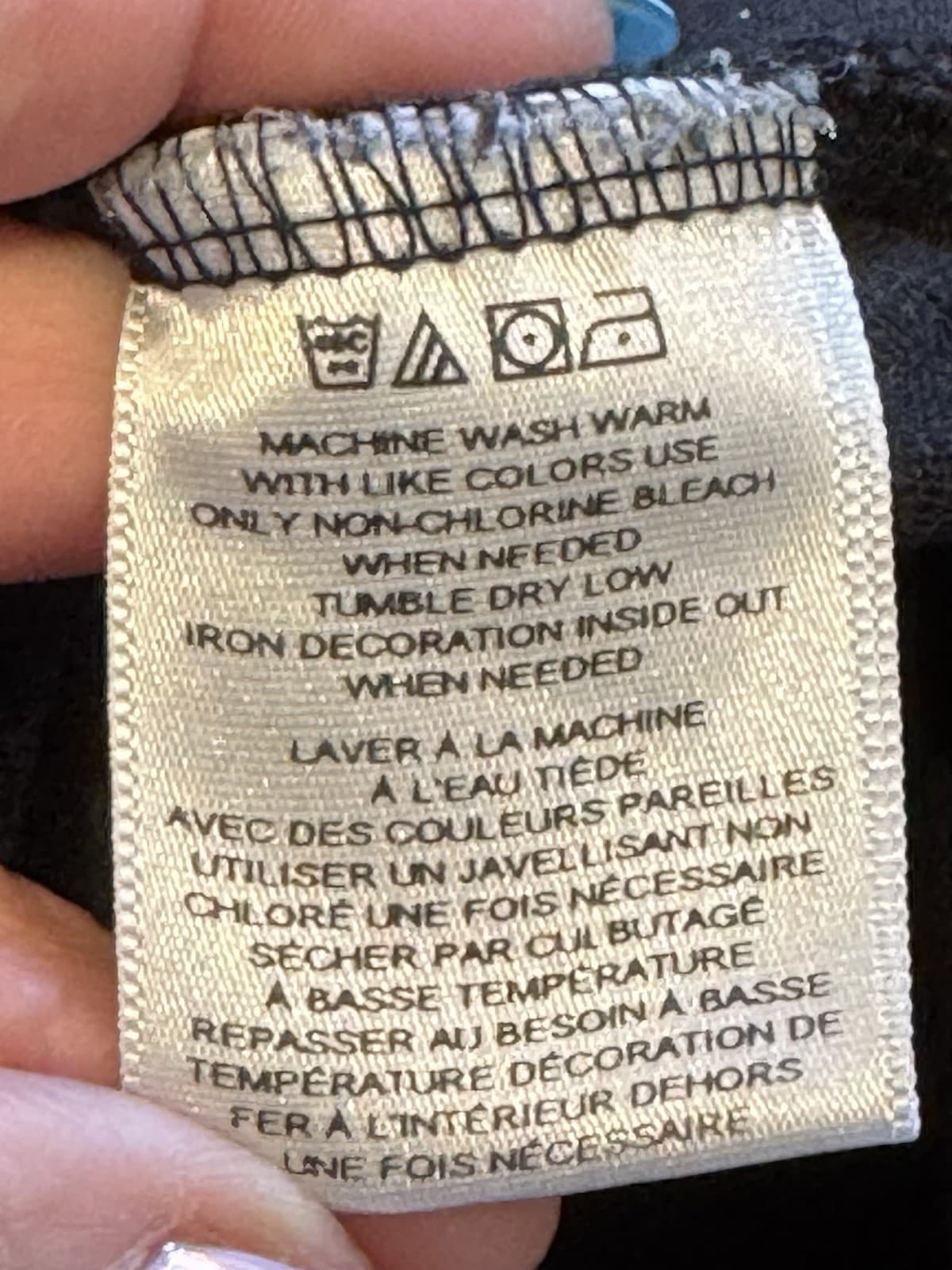 Vintage Harley Davidson Men's Embroidered L/S Tee SZ S Black Heavy Weight USA 4