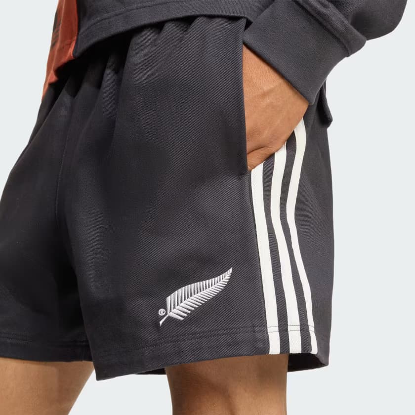 adidas men adidas Originals & All Blacks Classic Rugby Shorts 4