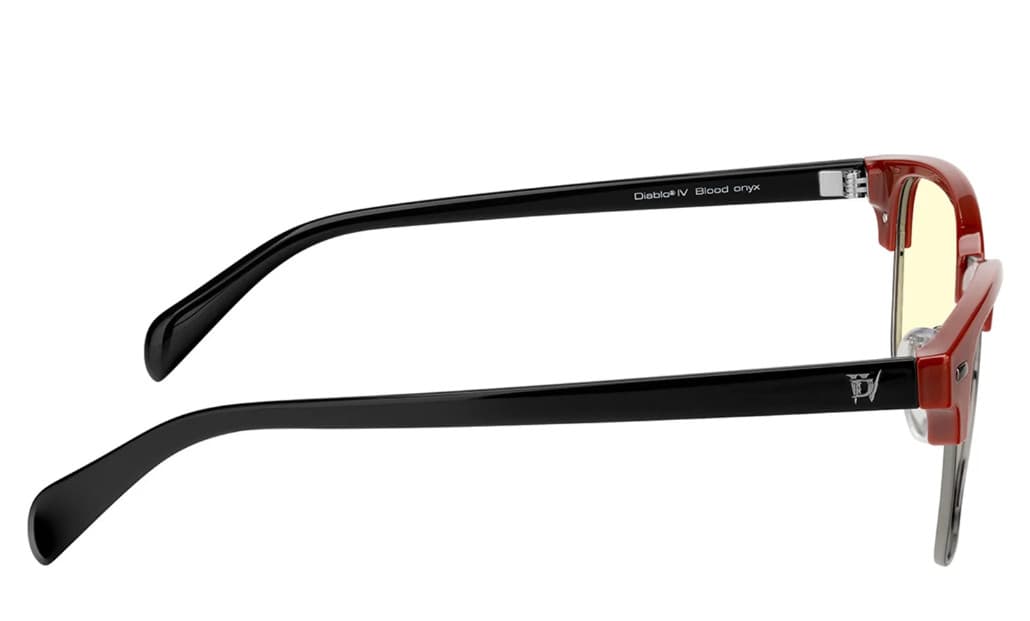 Diablo IV 4 Sanctuary Gunnar Blood Onyx Blue Light Gaming Computer Glasses D4 4