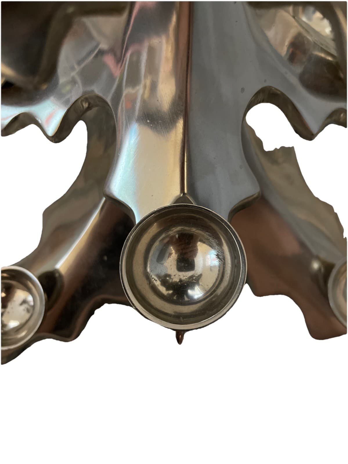 Pottery Barn Christmas Tree Metal Tea Lights Ornaments Holder Retired 4