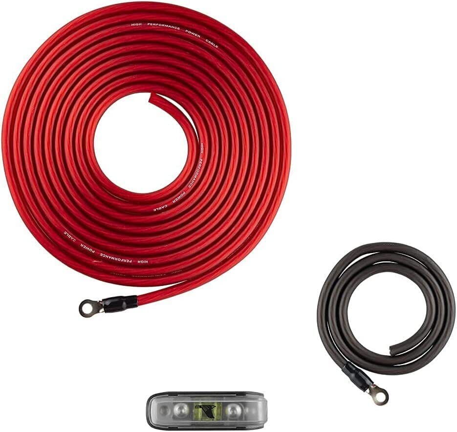 DS18 AK4 Complete 4 Gauge CCA Amplifier Installation Wiring Kit 5