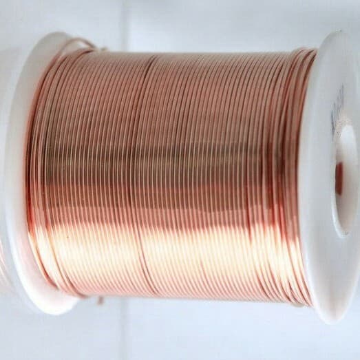 Bare Copper Wire 16 Gauge 1 lb Spool (126 Feet) Diameter 0.050 2
