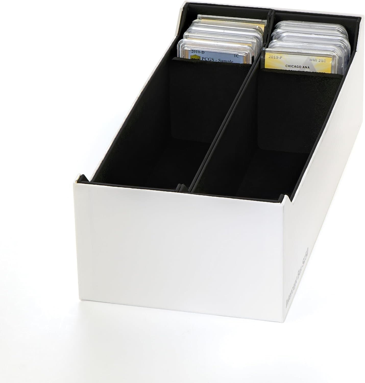 Coin Slabs Storage Best Box INTERCEPT Shield For 50 Certified PCGS NGC Holders 5