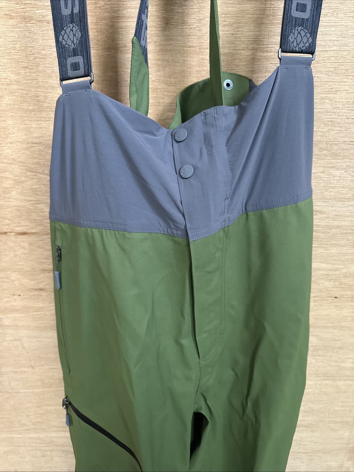 Stio Environ Bib Outerwear Hardshell  Dermizax Pine Forest FW24AG3 Mens Sz M-2XL 2