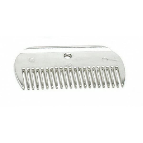 Aluminum Horse Mane Comb, 2" x 4" with 1" Teeth
