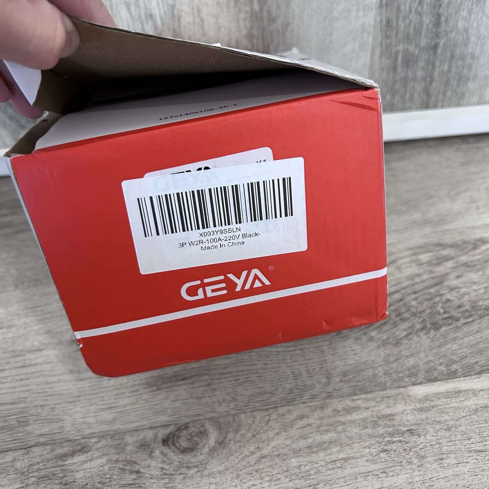 GEYA Mini ATS Automatic Transfer Switch Dual Power 100A 220V New 4