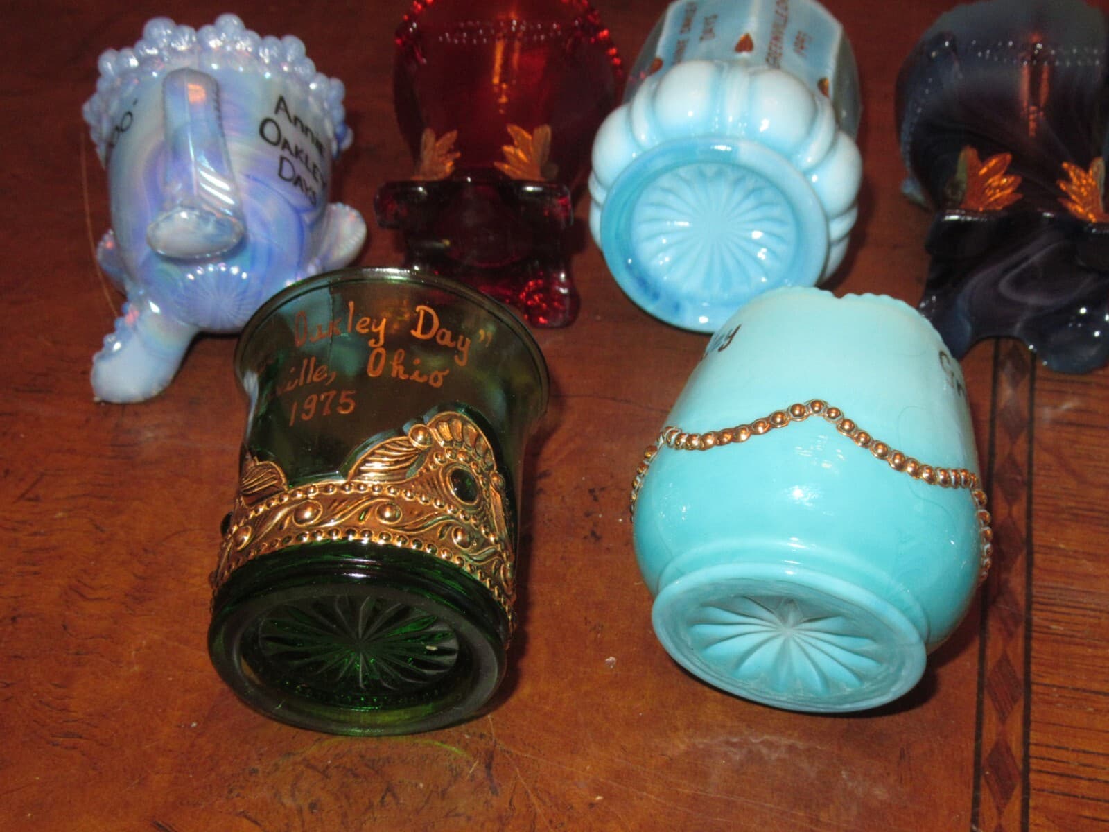 Annie Oakley Days Greenville Ohio Toothpick Holder Souvenir Lot (M646) 6