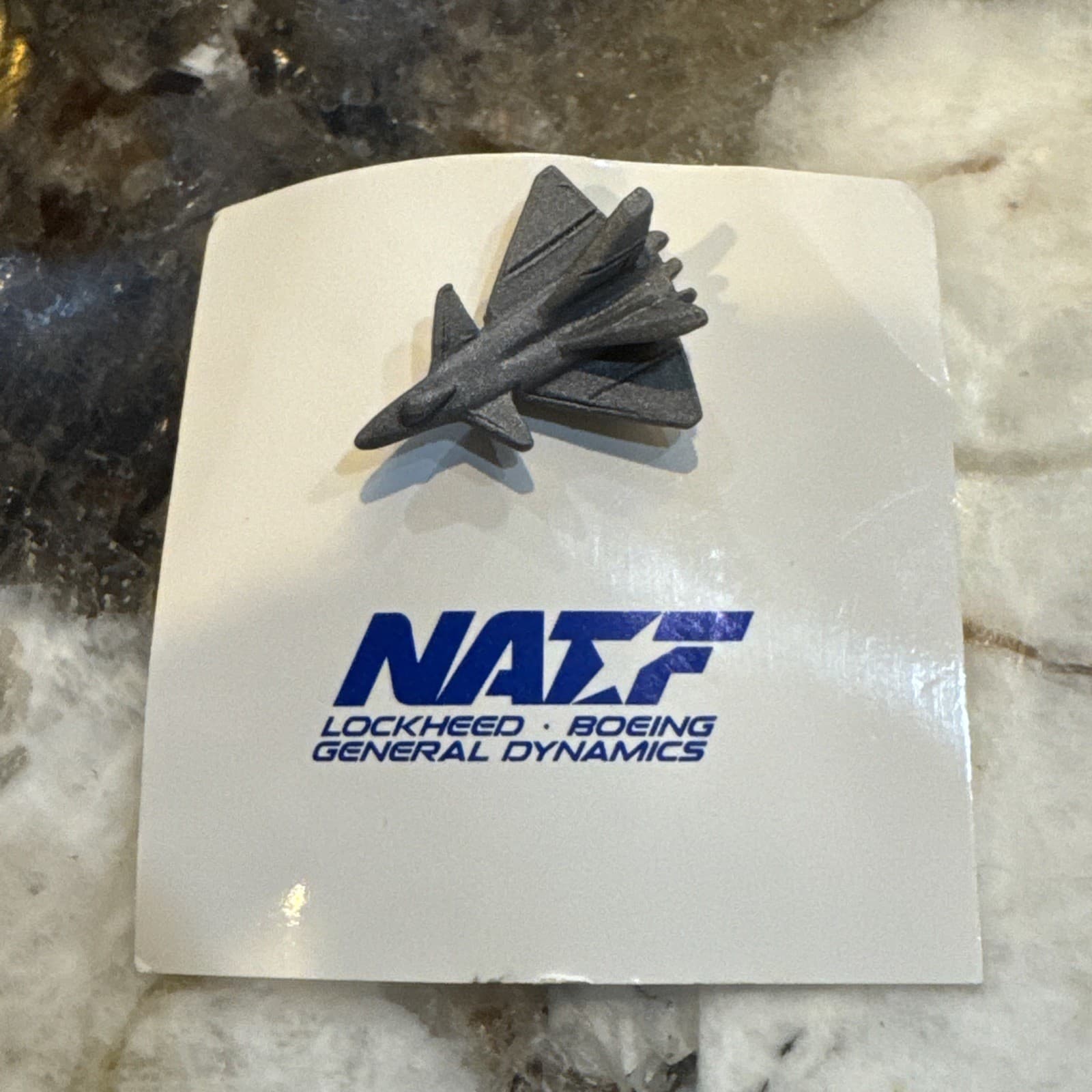 RARE NATF Lockheed Boeing General Dynamics Prototype Lapel Pin