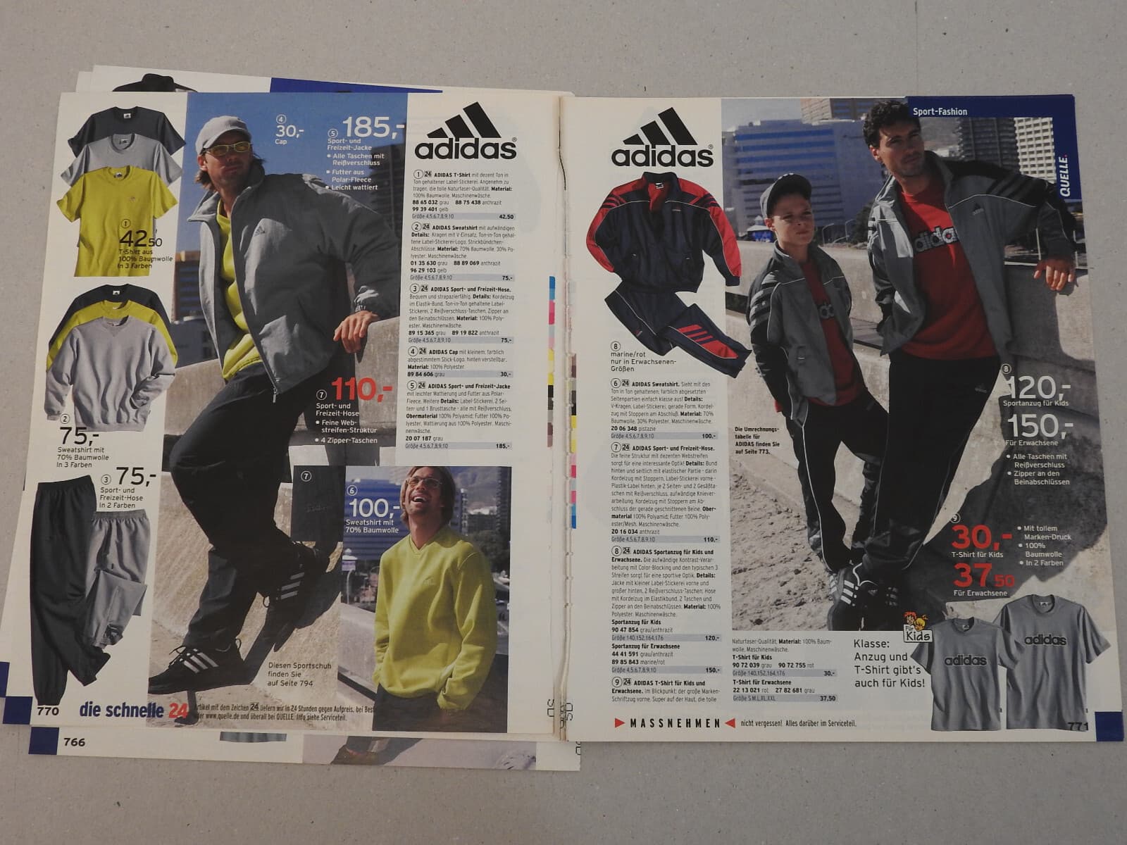 2002 Sportswear Trainers Sneakers Adidas Nike 38 Pages Magazine Catalog Print Ad 4
