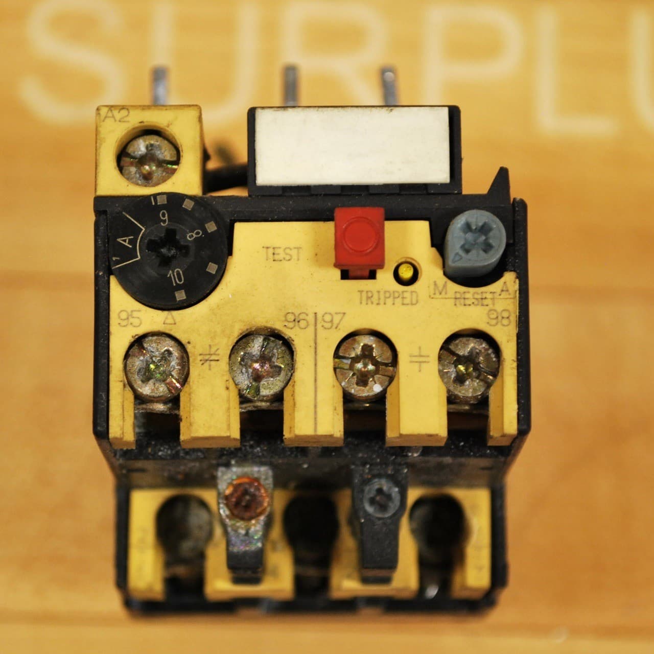 Allen Bradley 193-BSC 10 Series B Overload Relay, 6.0 -10 Amp 3 Pole - USED 3