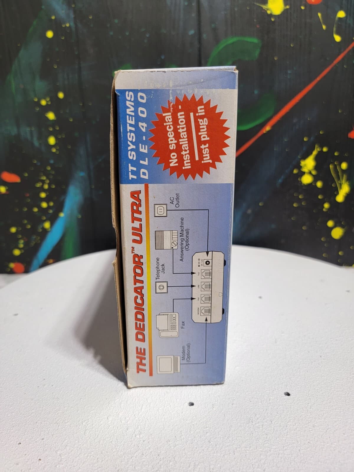 Automatic Fax Machine Switch, TT Systems DLE-400 Dedicator Ultra, NEW 4