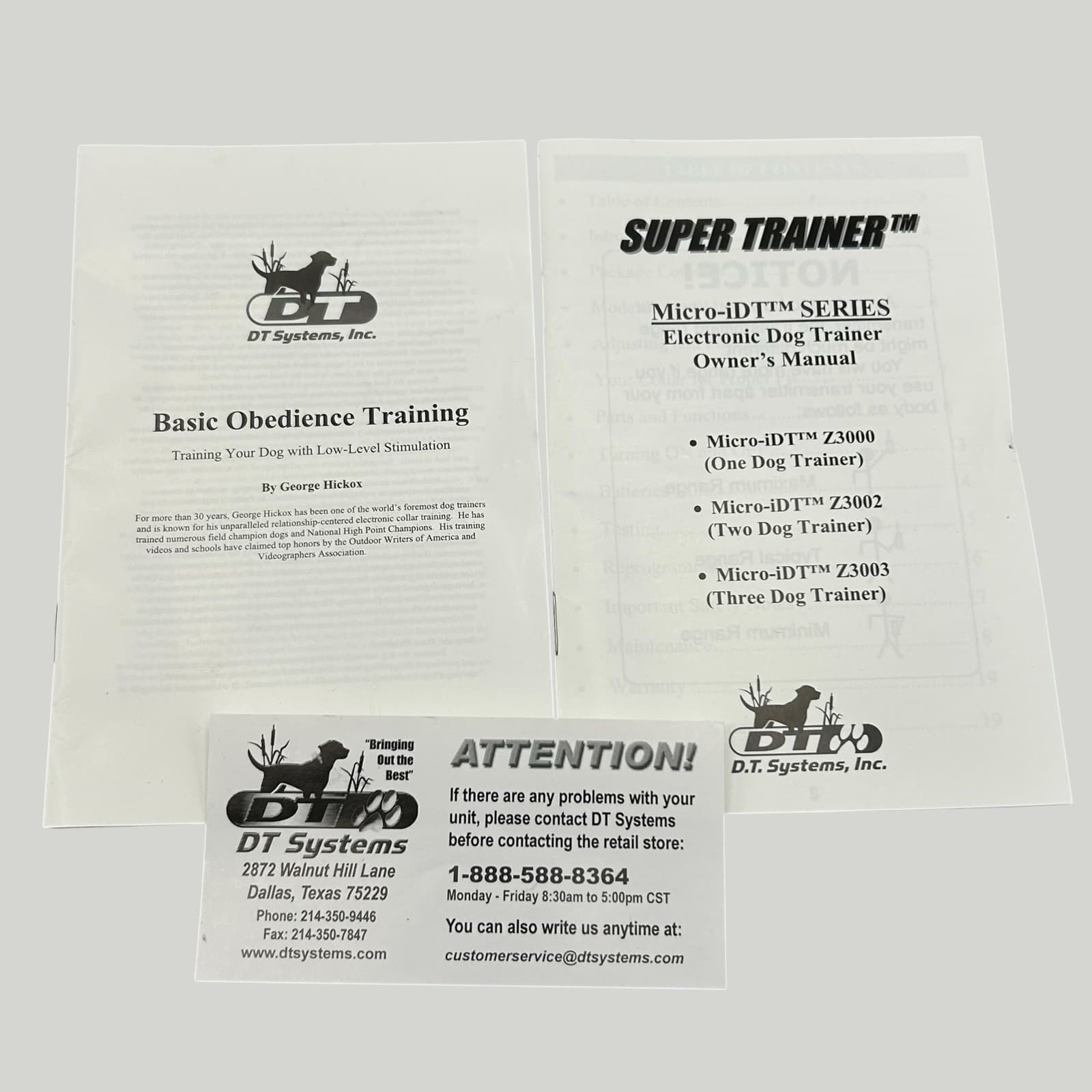 Micro iDT Z3000 Dog Training Collar Remote & Transmitter Used Ships Quickly 6