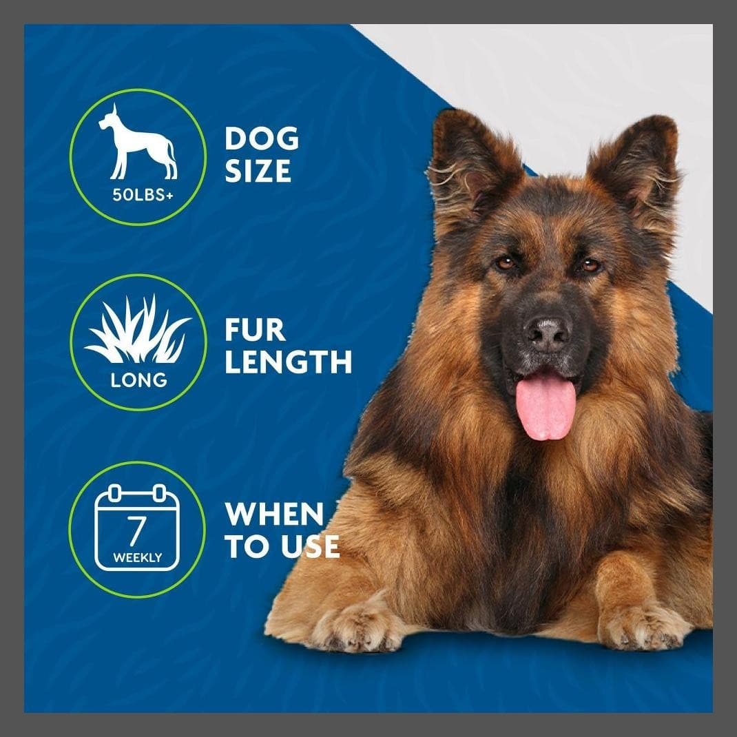 Furminator Long Hair Deshedding Tool For Dogs - L 6