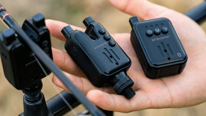 Rippton BiteKeeper Pro 3 Alarms & Receiver Fishing Alarm FREE RIPPTON HEADTORCH 5