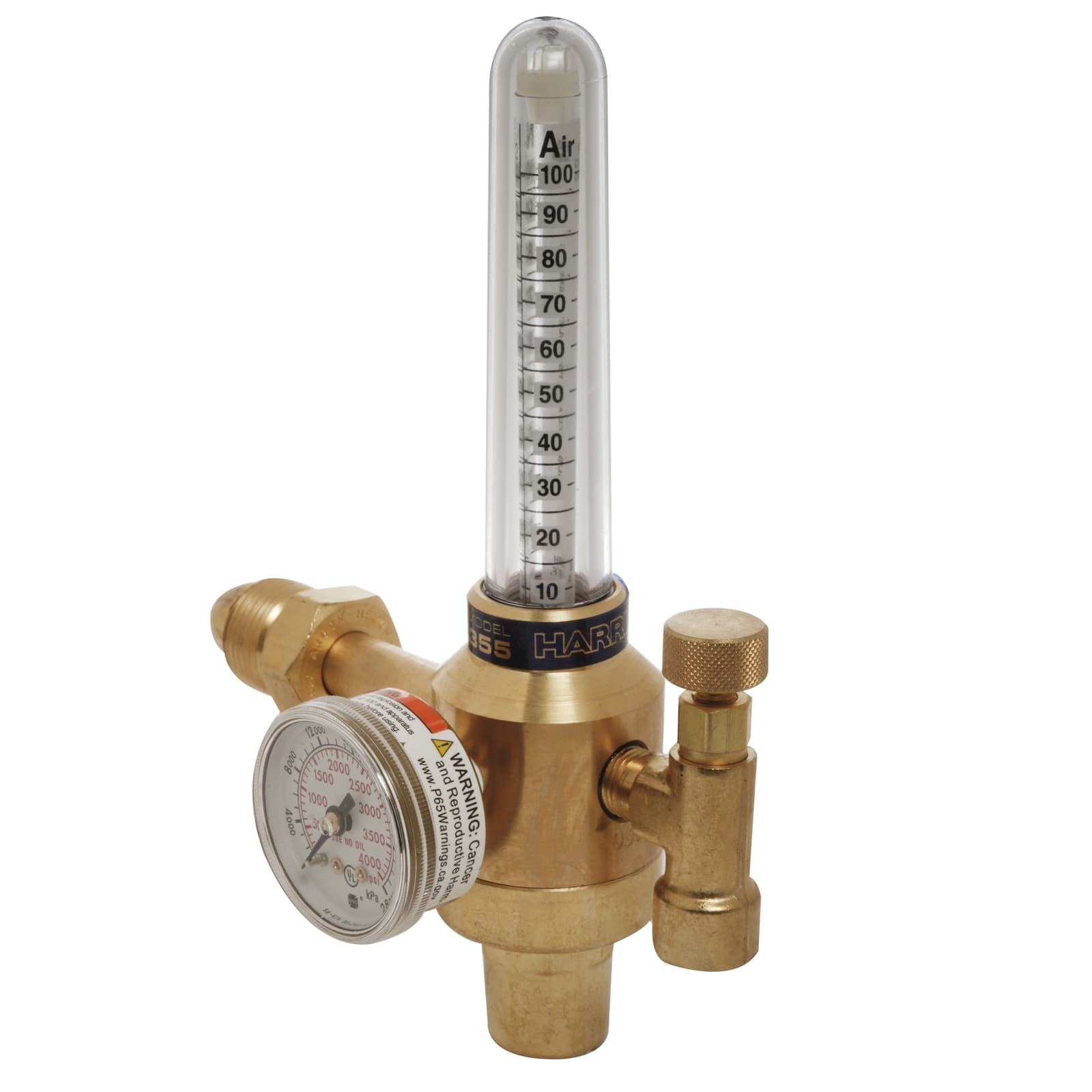 Harris 355-2 Nitrogen (Air) Flowmeter Regulator 355-2-N2/Air-580 - 3100207 4