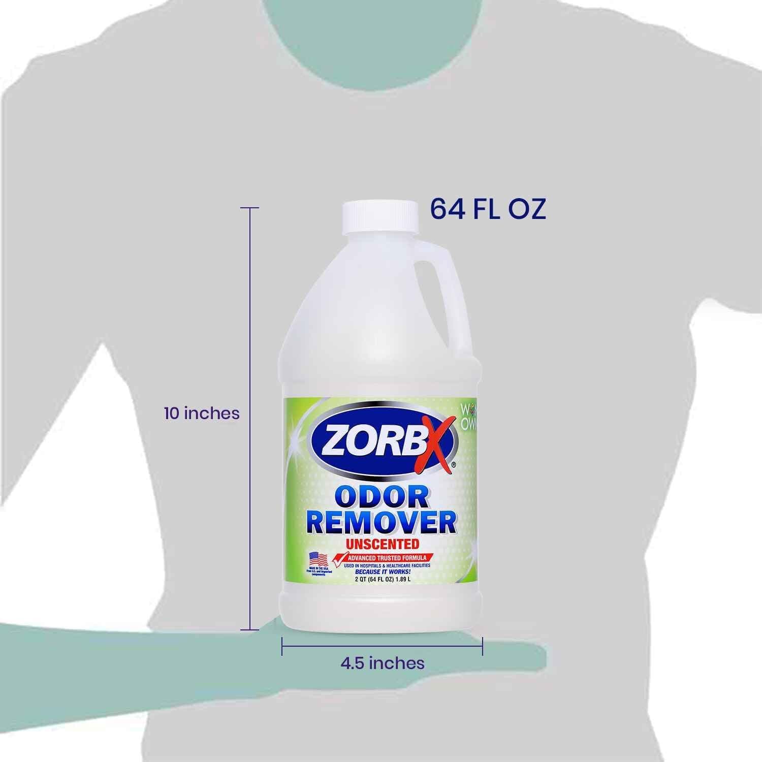 ZORBX Unscented Odor Eliminator for Strong Odor - Used in Hospitals & Healthc 5