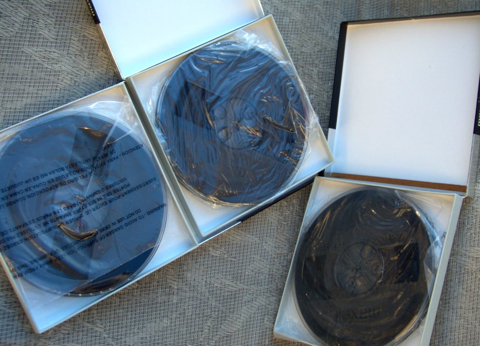 Maxell LXI 35-90B Lot of 3 Reel to Reel 2