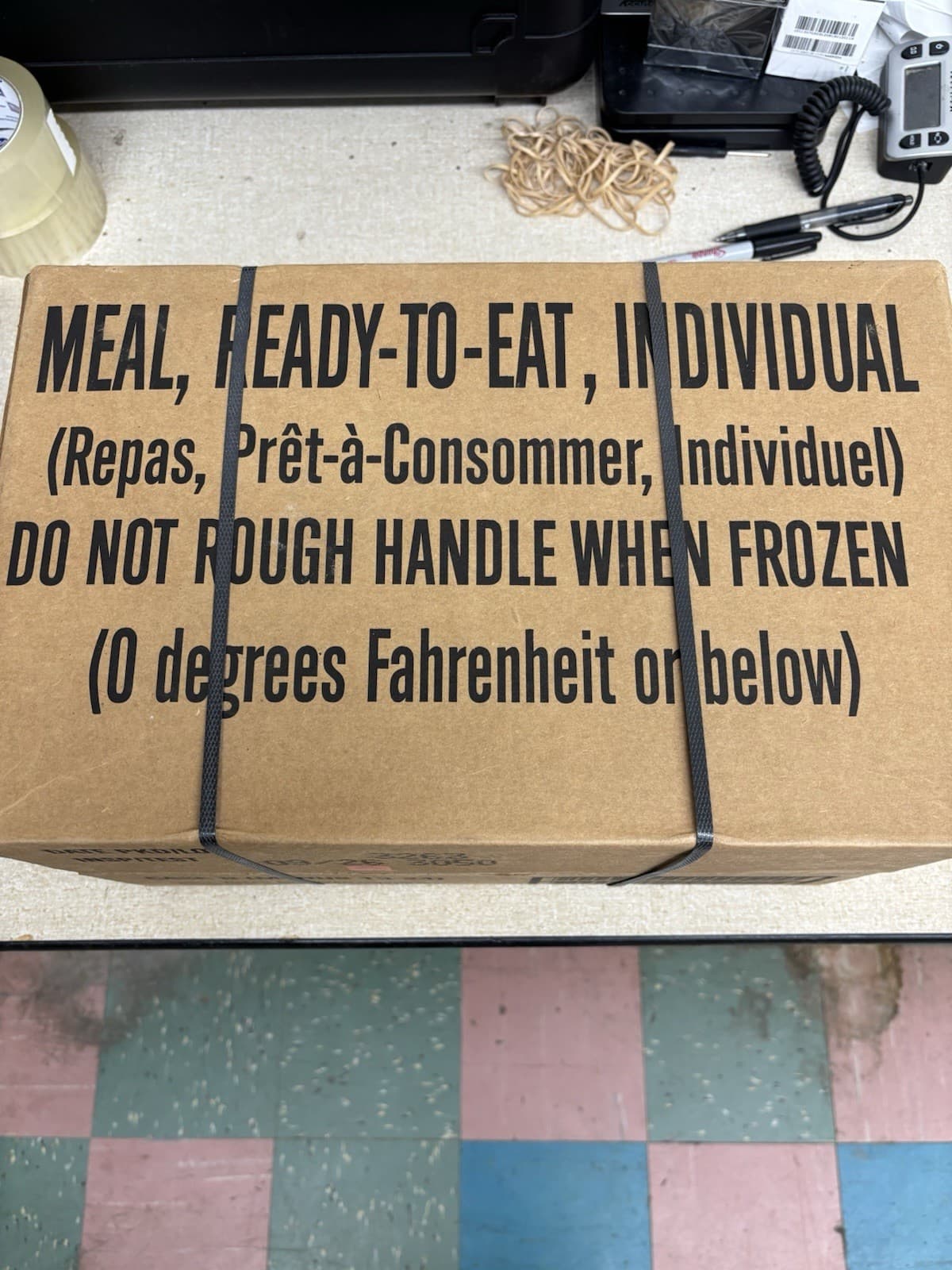 New 2026 Case A Unopened MRE U.S. Military Ready to Eat Meals INSP Case A 2