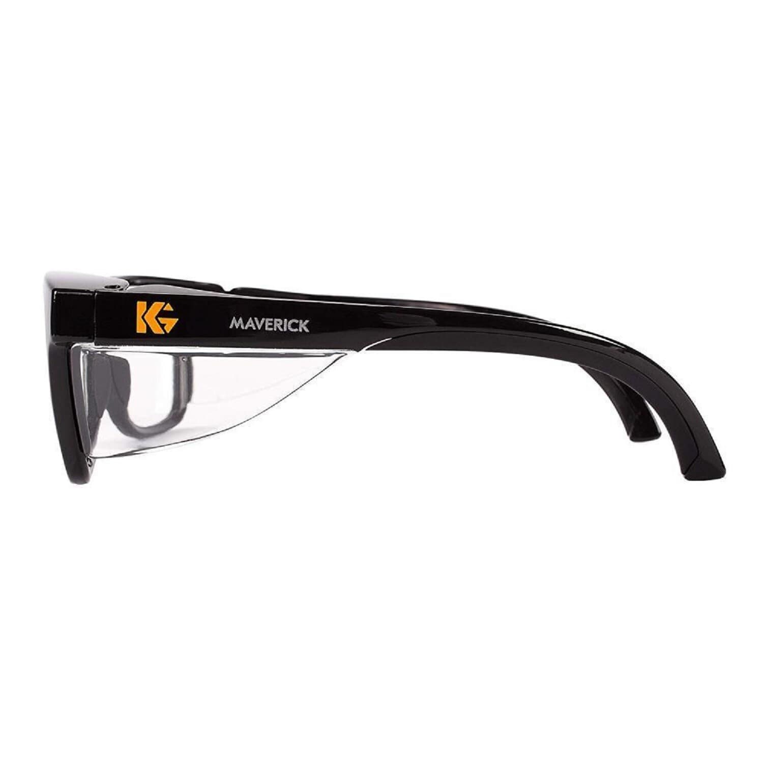 KLEENGUARD MAVERICK ANTI-FOG SAFETY GLASSES w/ INTEGRATED SIDE SHIELDS (1 PAIR) 4