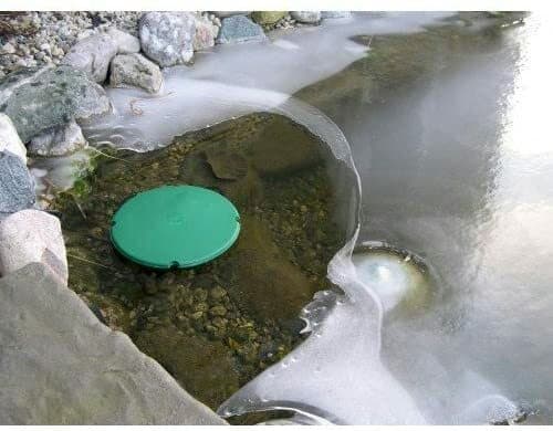 Farm Innovators PS-200 Pond Koi Fish Tank De-Icer Heated Floating Saucer 200W 2