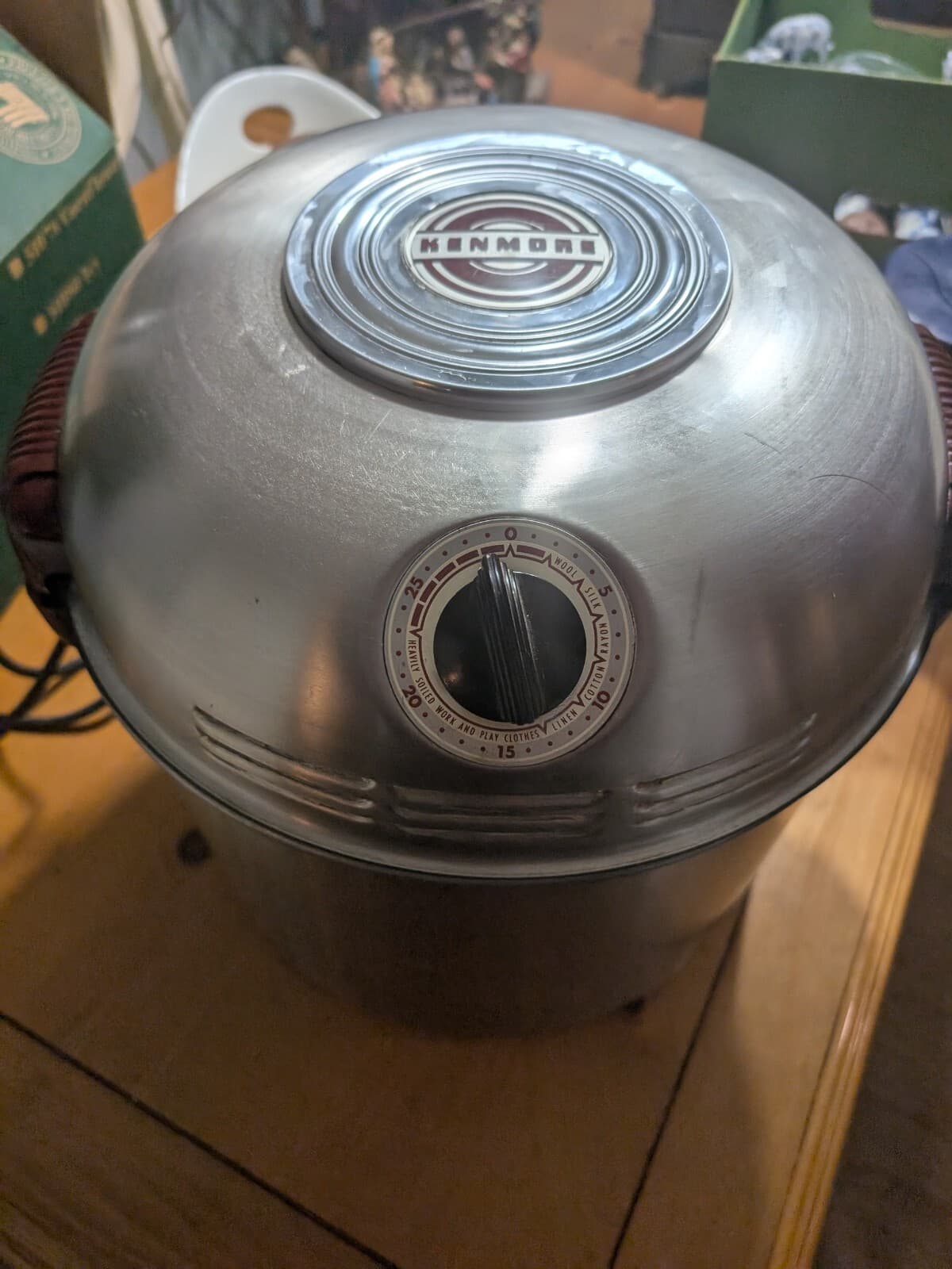 KENMORE Portable Electric Tabletop Washing Machine  Airstream Stainless MCM 3