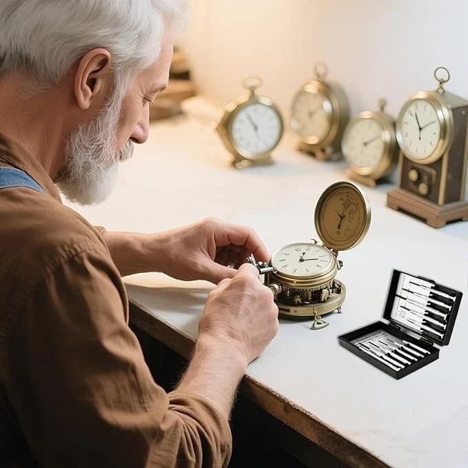 11PCS Small Precision Screwdriver Set Mini Screw Driver Set Kit 6 Different Size 5